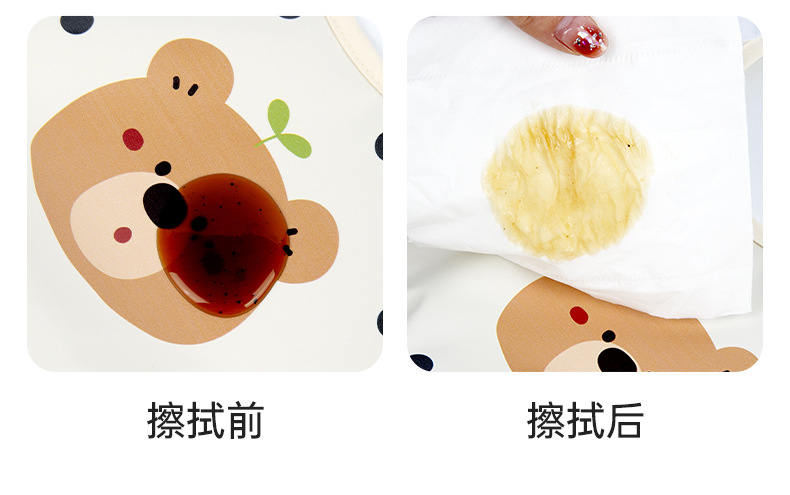 婴儿吃饭围兜男女宝宝辅食饭兜儿童防水防脏防油神器幼儿园围嘴详情6