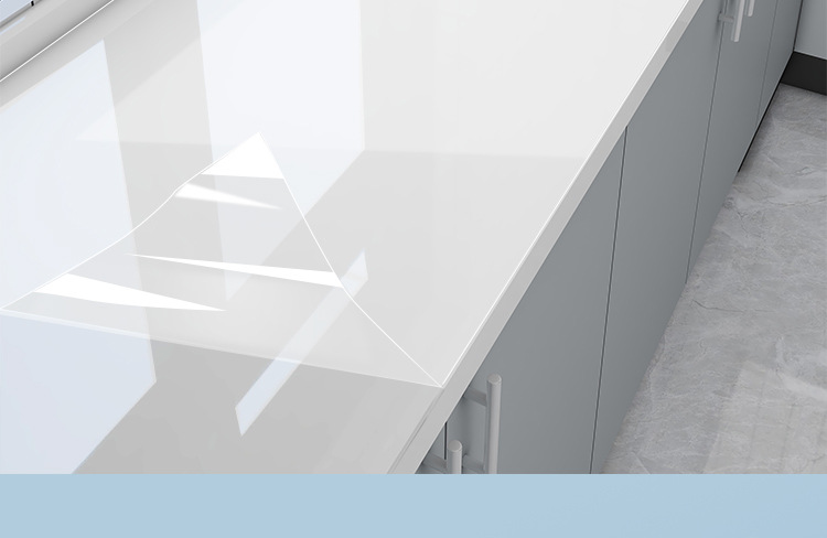 Hemispherical transparent oil-proof film, kitchen countertop preservation film, decoration dust-proof protective film pic 9