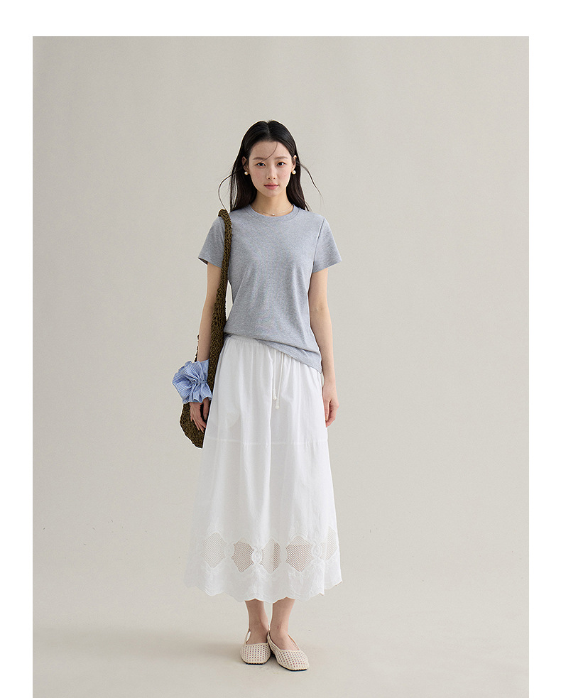 【 Blockbuster B: Super Comfortable Double-collar T-shirt with Upgraded Fabric 】 Spring short-sleeved T-shirt pic 96