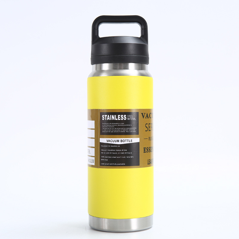 New large-capacity 304 stainless steel insulated cup for foreign trade, outdoor portable double-layer car cup, mountain climbing sports water bottle pic 19