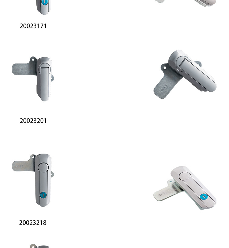 ESSENTRA益升华 电气柜门锁配电柜空压机门锁SR 5537旋转式平面锁详情24