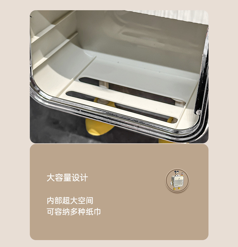 卫生间纸巾盒置物架厕所放纸盒多功能抽纸卷纸盒壁挂式免 打孔墙详情31