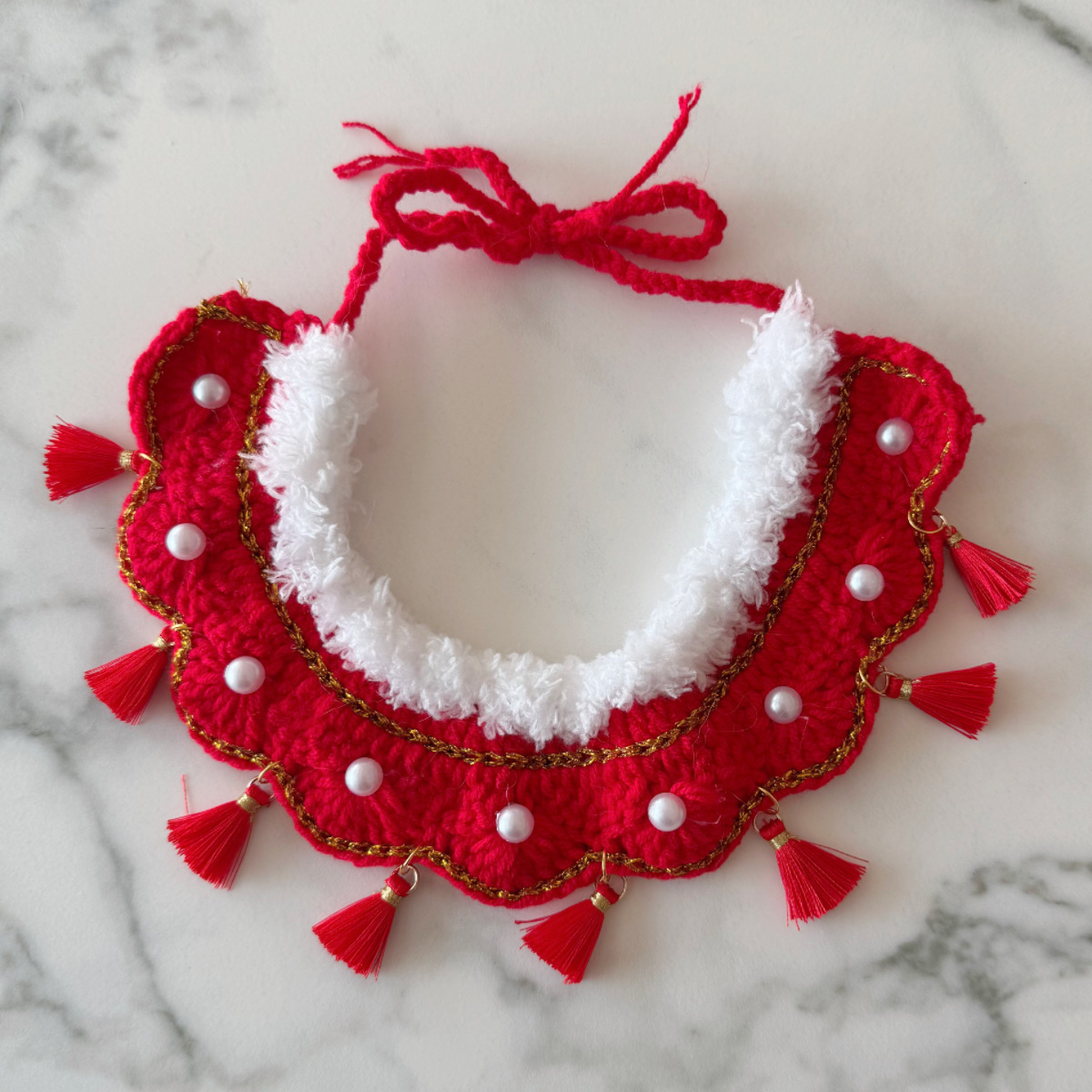 手工编织饰品围巾发带挂饰树脂奶油胶配件米珠奶油胶配饰多款混搭详情20