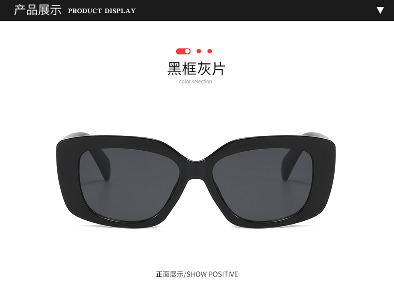 Retro triumph snow sunglasses for women with a high-end feel, 2024 new square sunglasses for sun protection against ultraviolet rays pic 8