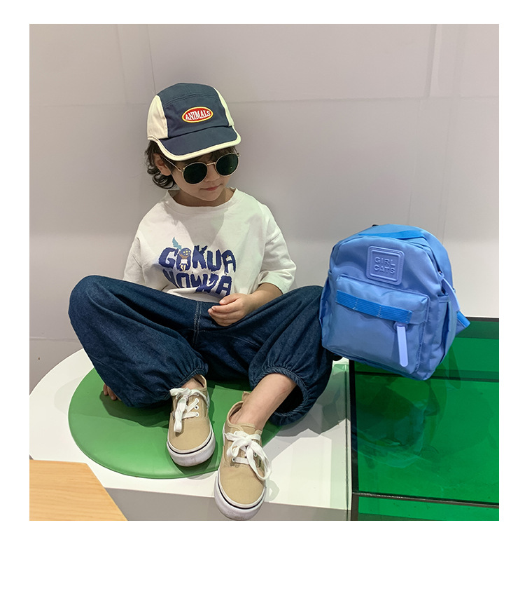幼儿园小孩书包韩版可爱简约男女童轻便小背包户外出游儿童双肩包详情13