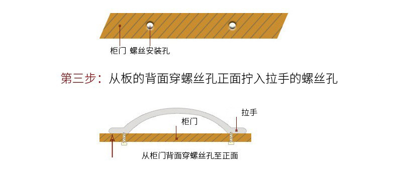 铭固铝合金抽屉拉手把手柜门小拉手实心单孔金色银色黑色圆型详情13