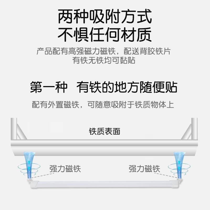 磁吸台灯酷毙灯宿舍灯管LED学习灯USB灯充电阅读灯大学生灯书桌灯详情11