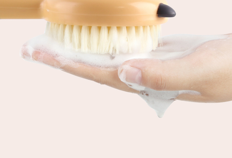 卓尔雅大小豹纹洗脸刷长柄软毛美容洁面按摩工具批发美容护肤彩妆洁面仪详情27