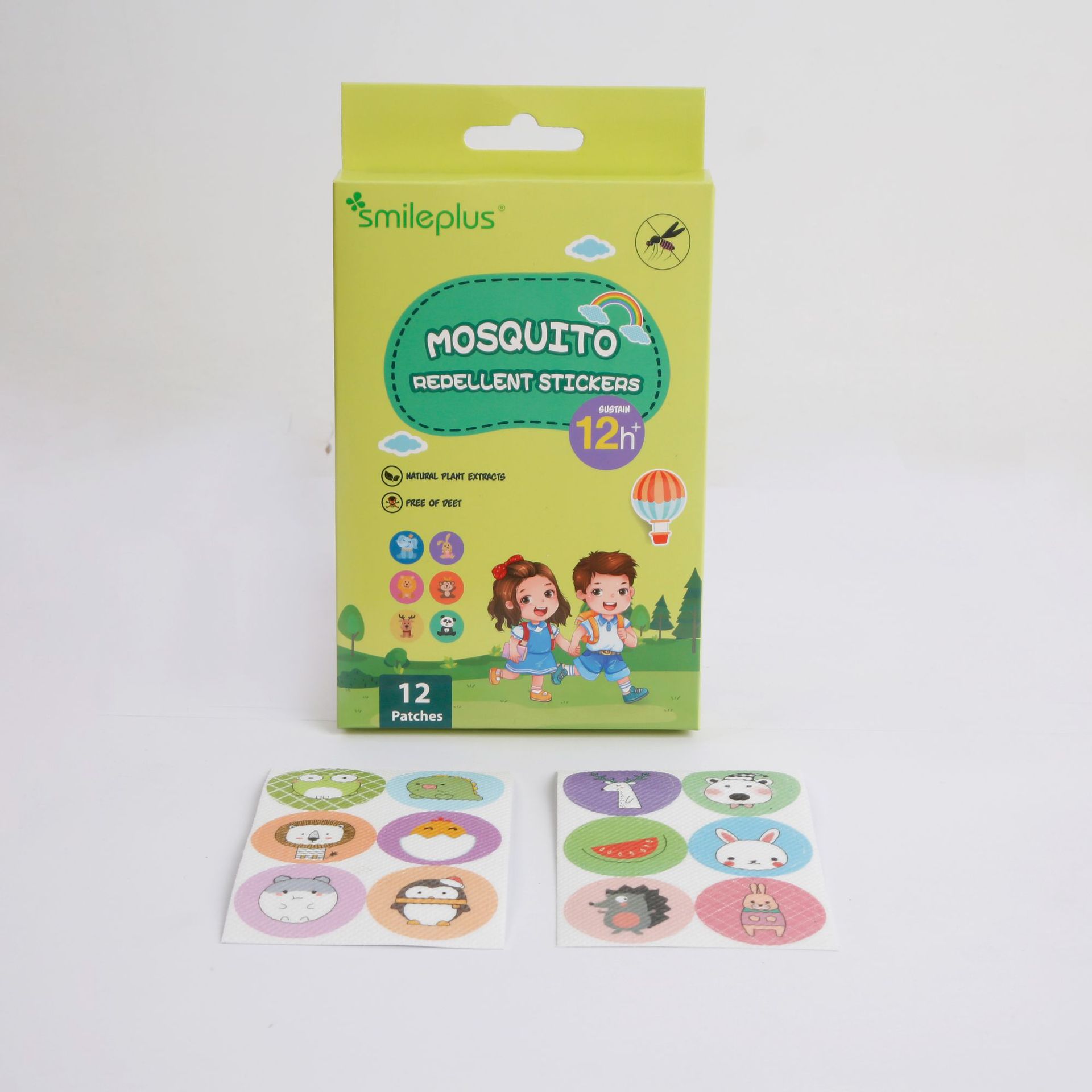 New summer outdoor plant essential oil cartoon non-woven fabric mosquito repellent stickers for cross-border factory direct sales only pic 6