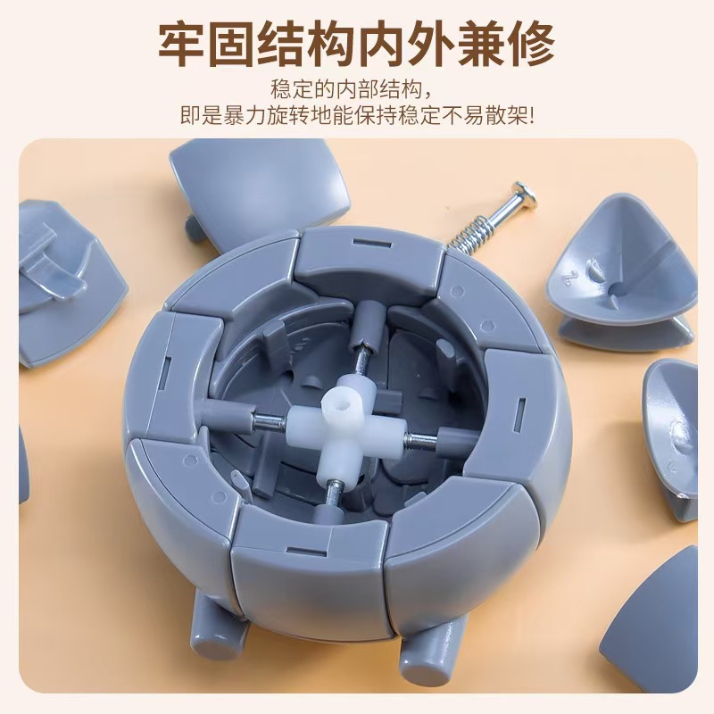 跨境动物魔方模型玩具三阶亲子竞技魔方互动解压玩具早教益智玩具详情5
