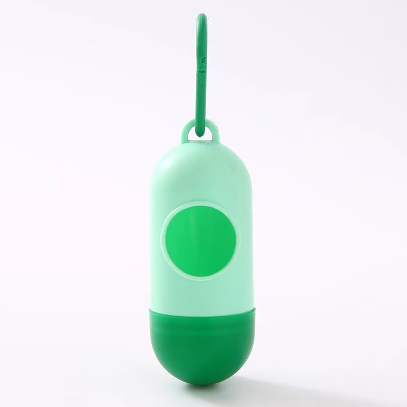 宠物垃圾袋分配器便携式胶囊药丸拾便器狗狗宠物清洁用品垃圾盒详情23