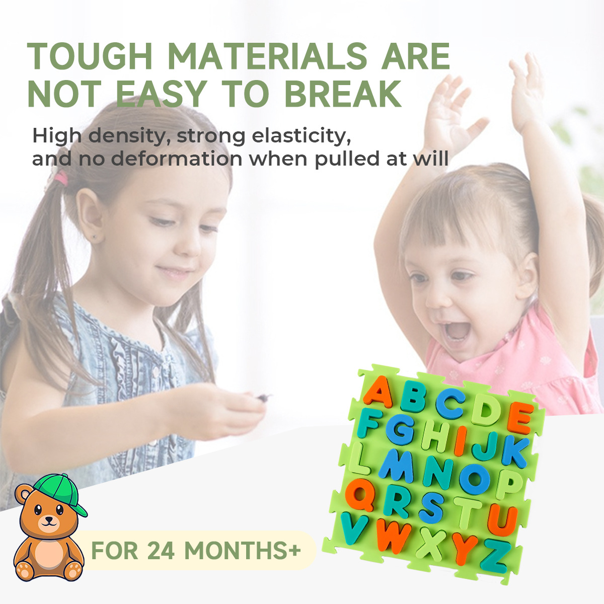 硅胶按摩垫儿童感统训练器拼接数字指压板多功能触觉益智感官垫详情4