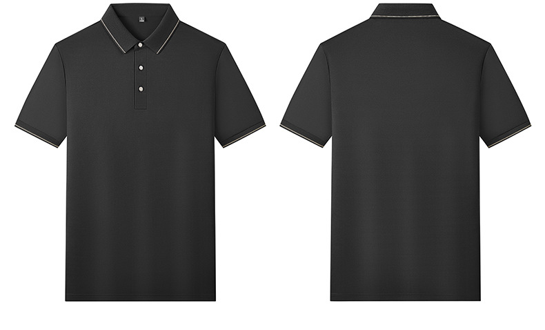 冰丝男士polo衫夏薄款男装商务休闲弹力透气轻奢高级感男短袖t恤详情20