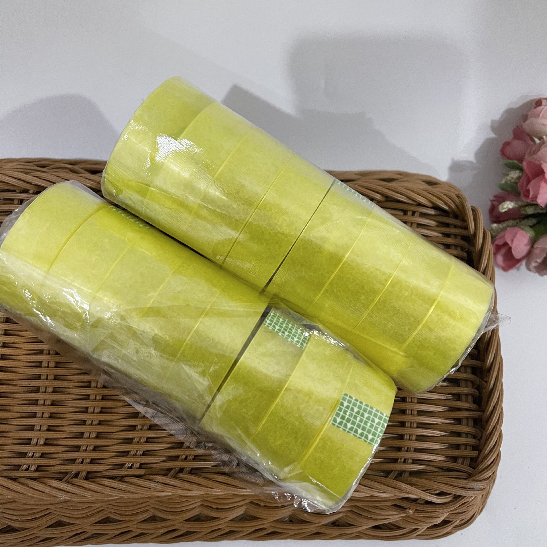 【 Zone 1-4 】【 Thickened 】 Small tape 8/ roll 480/ box Stationery tape Student Supplies Tape Adhesive Paper Small tape Office Tape 1 yuan Source Gift Street stall wholesale pic 5