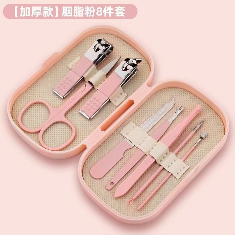 塑料盒美容套装 可爱指甲刀套装 家用女生指甲剪 学生指甲钳 儿童详情10