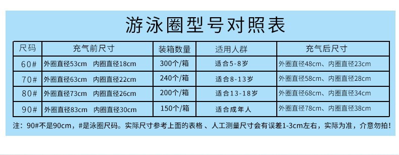 Hongyu Factory direct sales of new Marine fish summer cool PVC swimming rings, armpit life buoys, and outdoor swimming products for sports pic 7