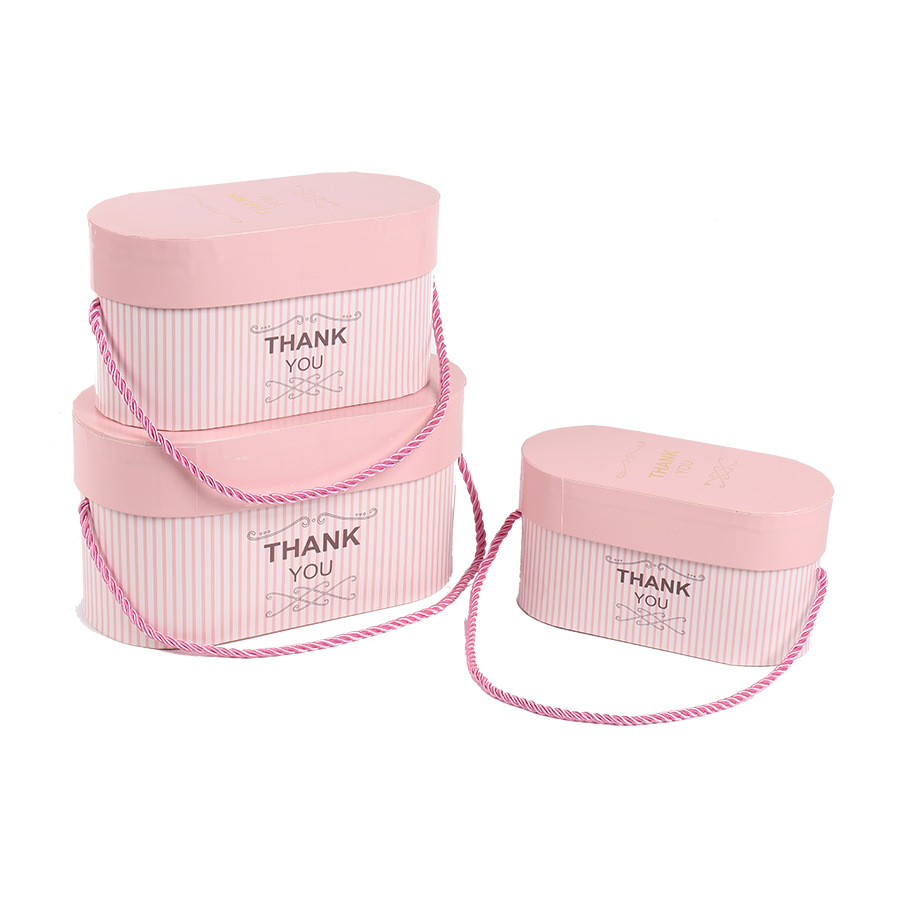 English letter hand-held thread with top and bottom cover gift box, jewelry necklace, accessory box, birthday gift, gift packaging box pic 9