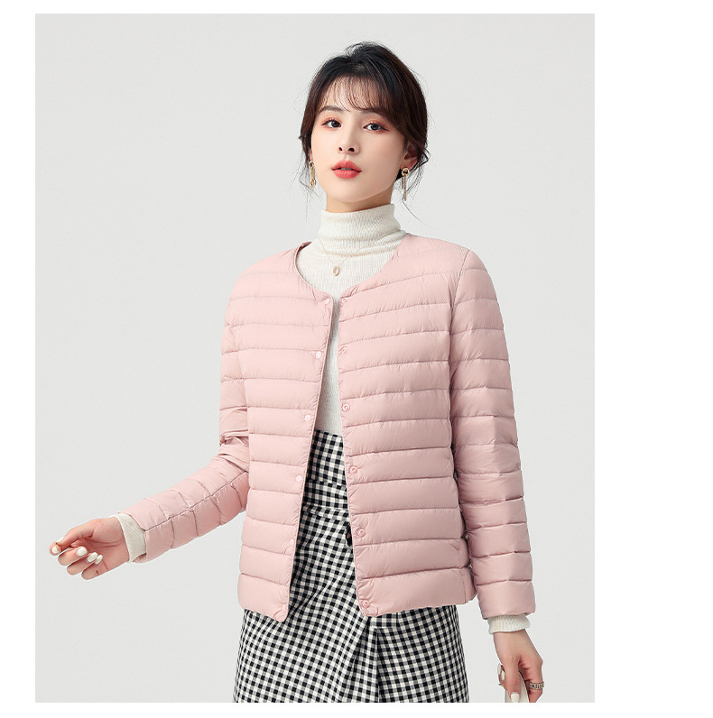 2025跨境新款轻薄羽绒服外套女秋冬羽绒服内胆轻型薄款时尚保暖详情15