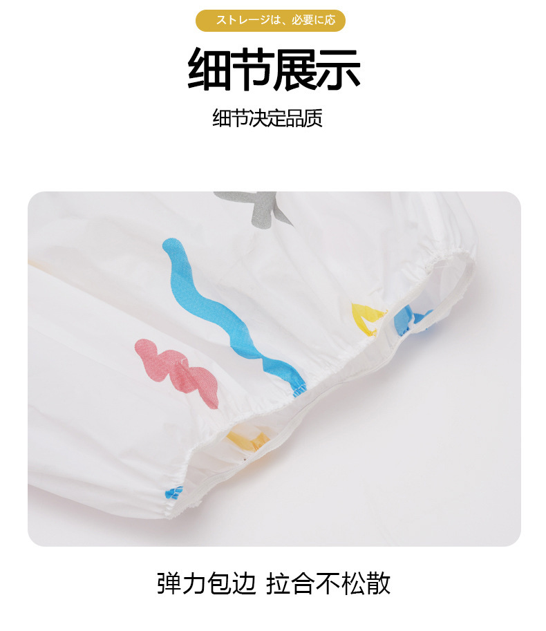 新款PEVA凉席收纳袋防水防潮凉席防尘袋家用可水洗直筒凉席罩详情14