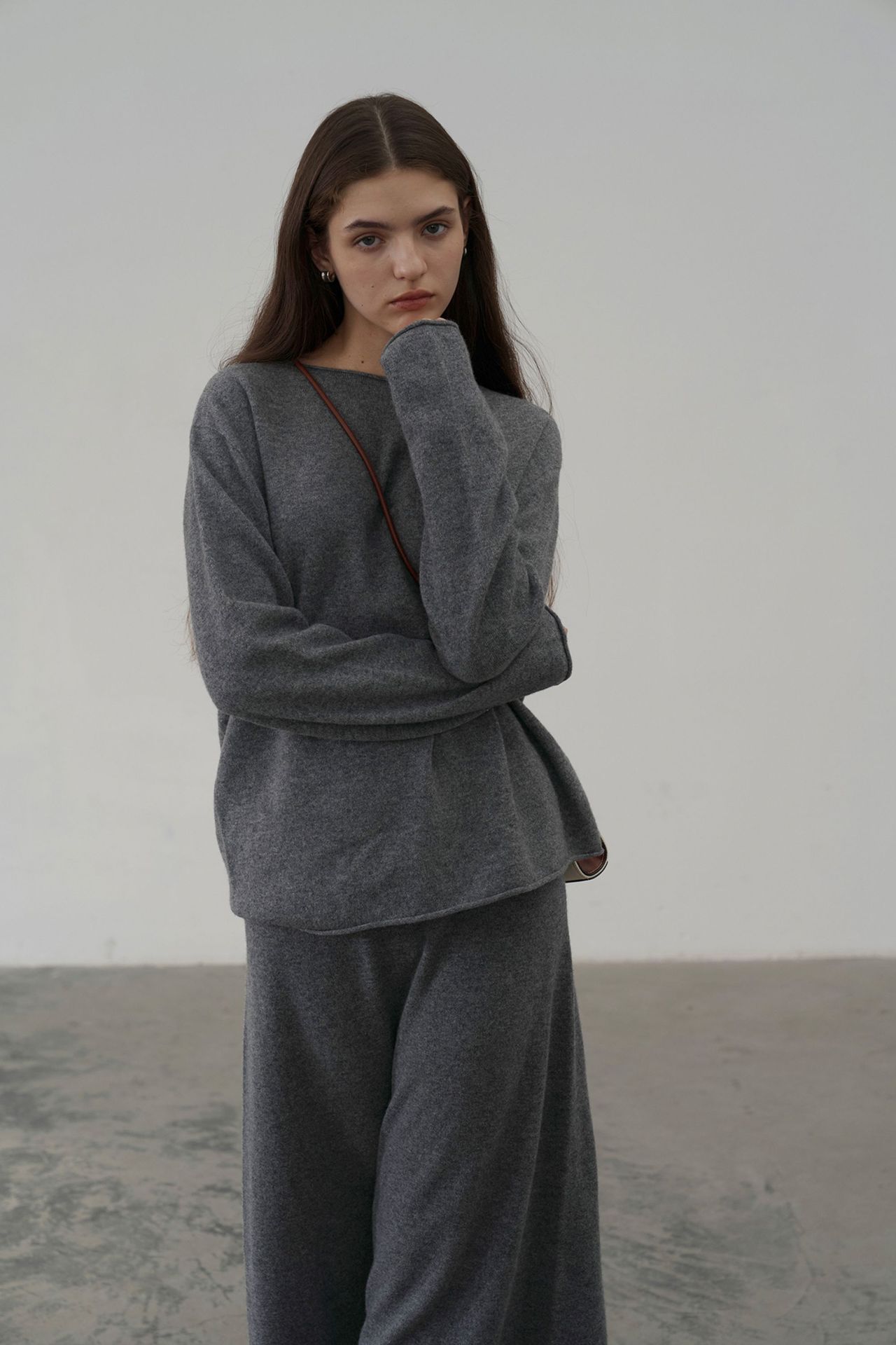 Korean-style seamless one-piece process round-neck pullover cotton and wool sweater, basic base layer for women a1183 in autumn and winter pic 60