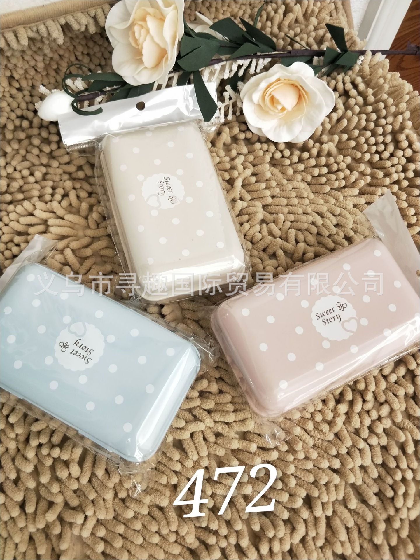 A variety of cross-border foreign trade soap storage boxes are available for selection. Cartoon wall-mounted soap boxes without punching holes are available for wholesale pic 32