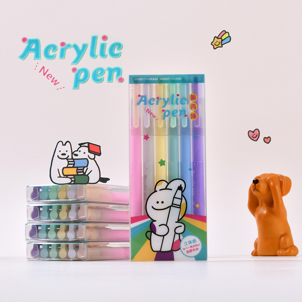 Chenxi large-capacity acrylic pen DIY drawing planner pen can be written on ceramic, glass and metal, but it is not waterproof pic 9