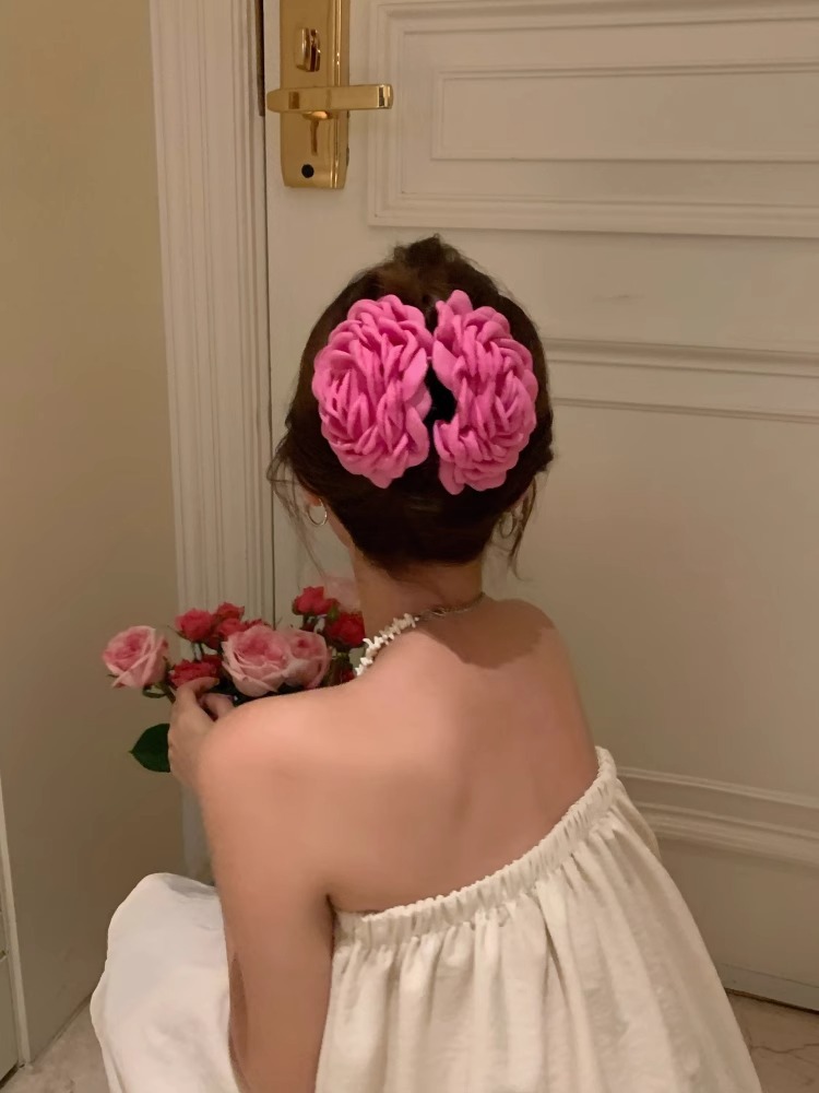 Early spring accessories: flower-shaped hairpins, large female hairpins, large hair volume at the back of the head, shark hairpins, popular hairpins, pearl hairpins, headwear pic 24