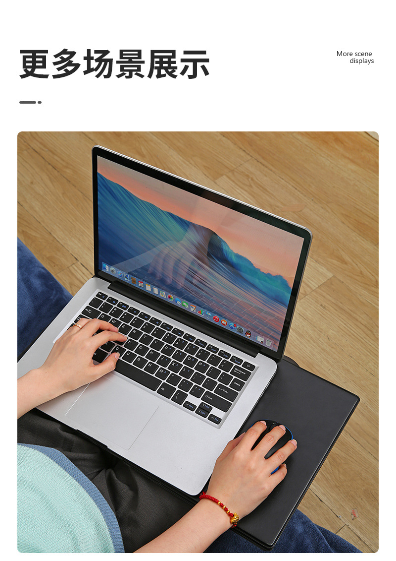 跨境Computer support 懒人可折叠电脑支架书本桌子 笔记本平板桌详情14