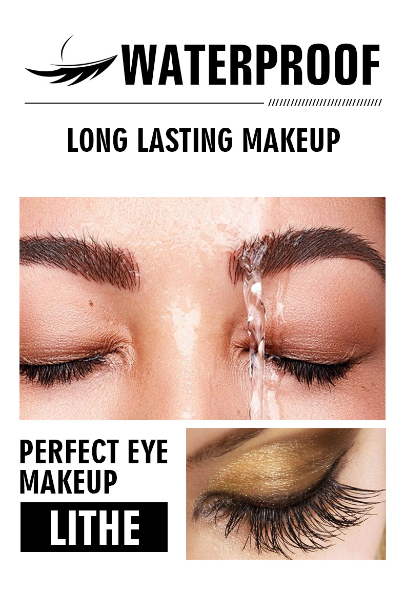 【 Cross-border Exclusive 】Tao Beauty Mascara Eyeliner Pen is waterproof, sweat-proof, long, thick, smooth and long-lasting pic 10