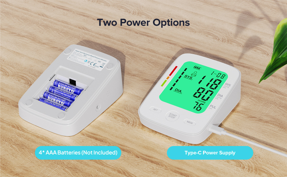 Cross-border exclusive electronic blood pressure monitor, high-precision large-screen home blood pressure monitor, fully automatic blood pressure measuring instrument pic 6