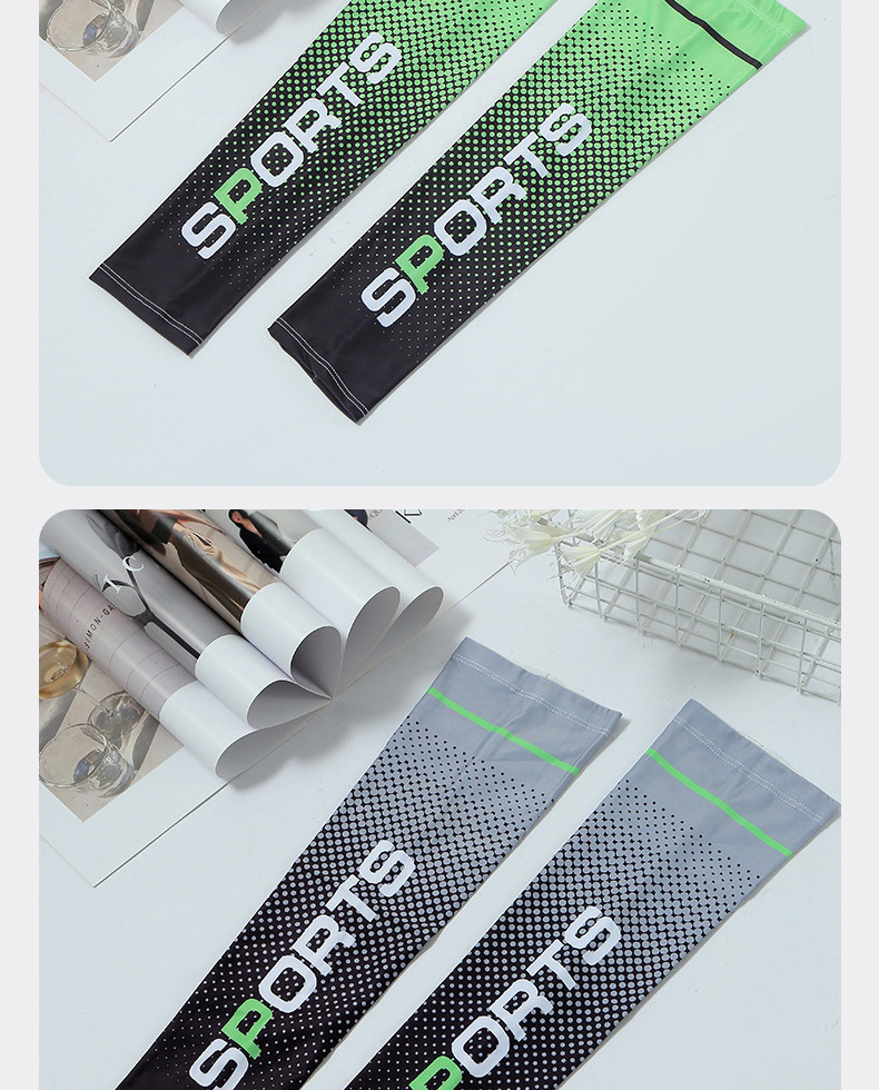 Wholesale of thin summer outdoor sports windproof and UV-resistant gloves, arm protectors, ice sleeves, etc pic 14