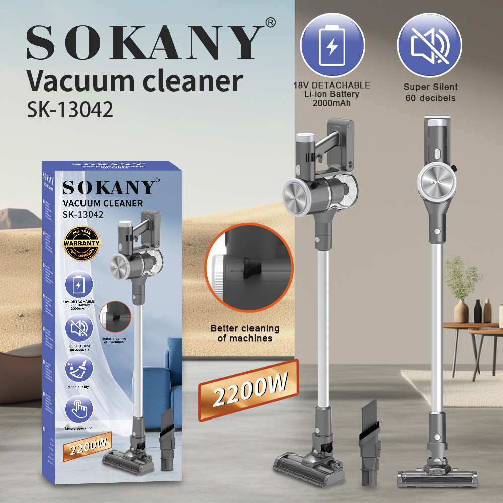 Cross-border SOKANY13042 Vacuum Cleaner, dust and mite removal wireless handheld Vacuum Cleaner pic 3