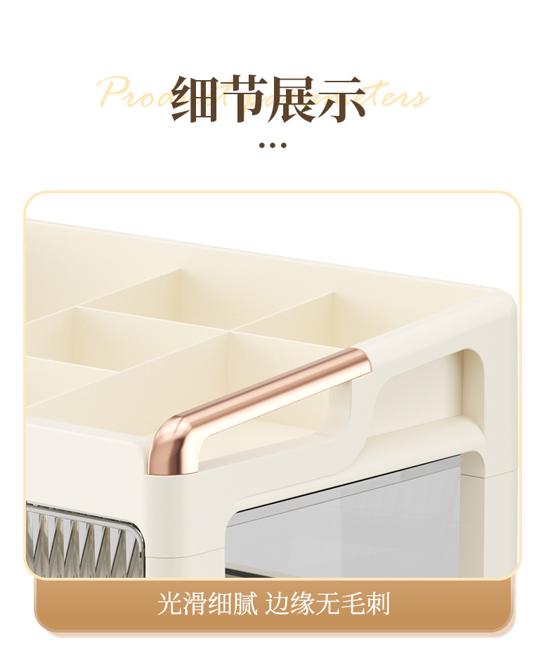 Cosmetic storage box, hand sanitizer foaming bottle, hotel shampoo silicone portioning bottle pic 11