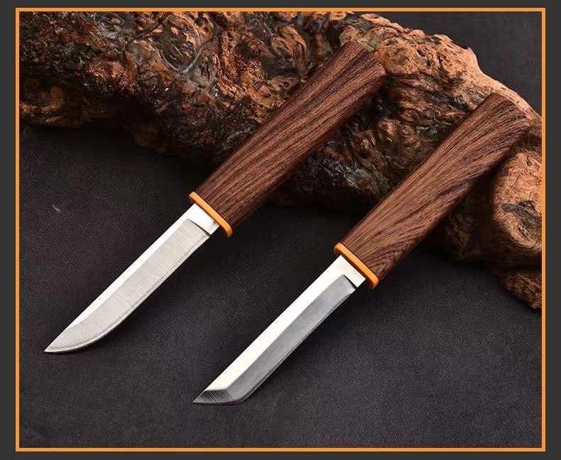 鸳鸯双刀现货网红刀具户外刀锋利水果刀瓜果刀拆快递小刀龙凤双刀详情29