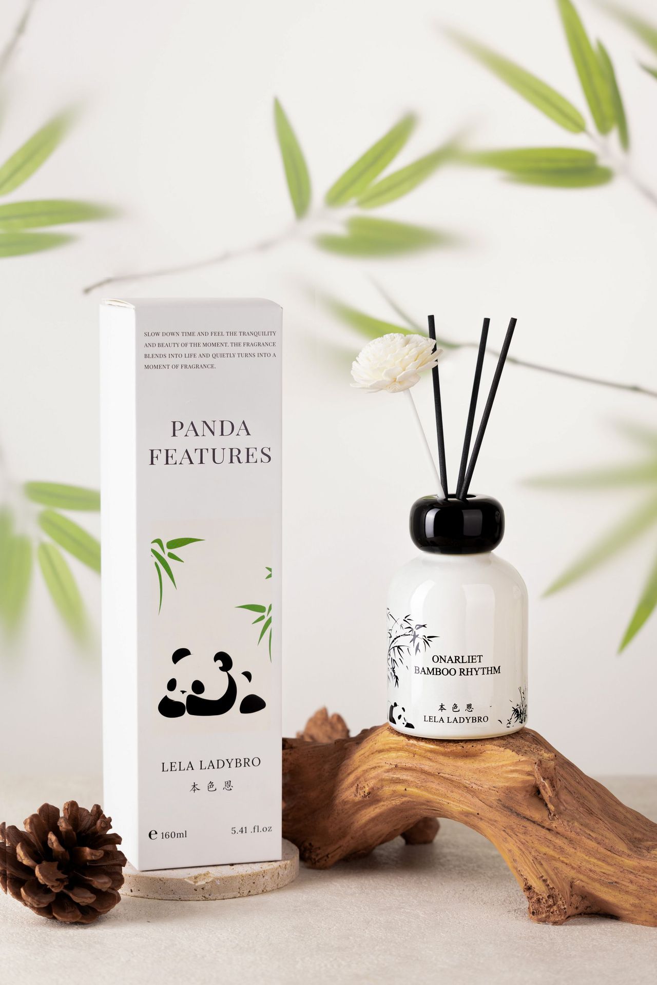 本色恩成都熊猫限定单瓶香氛礼盒装成都特色走亲访友礼品160ml详情1