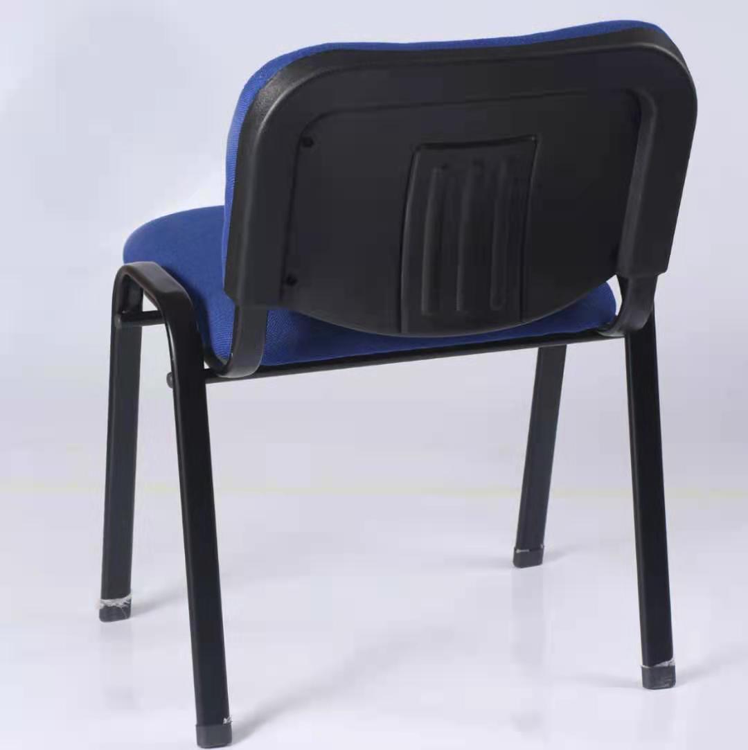 Foshan manufacturer wholesals foreign trade office chairs, fabric four-legged training chairs with writing boards and armless conference seats pic 67