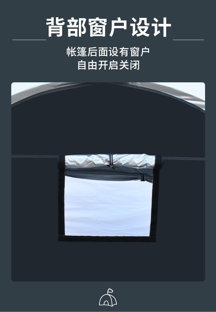 Factory wholesale outdoor storage and parking mountain bike tents, large-space foldable portable outdoor bicycle tents pic 6