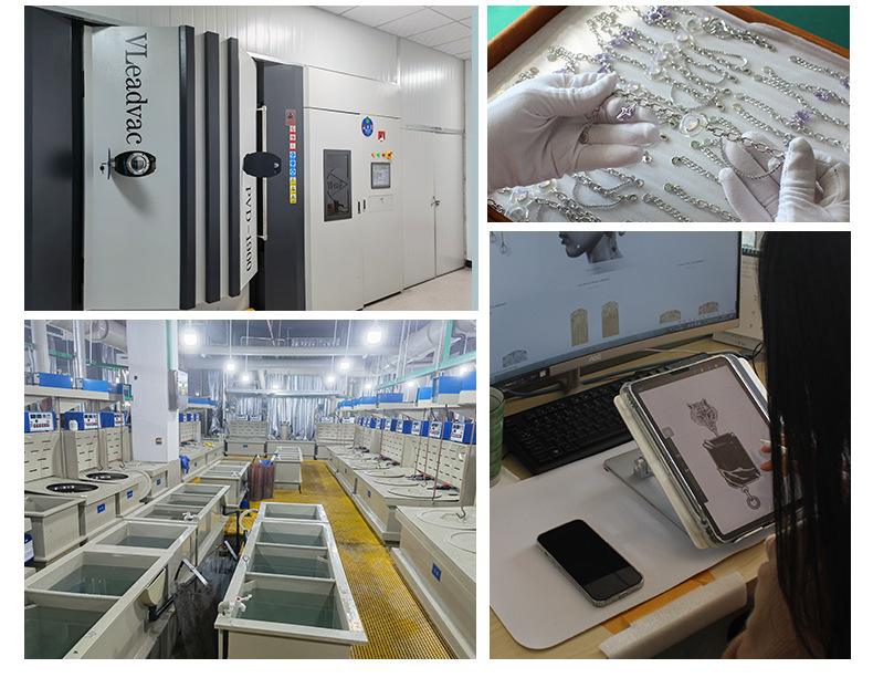 东森原创爱心吊坠项链闪钻双层叠戴毛衣链气质百搭锆石高级感项链详情17