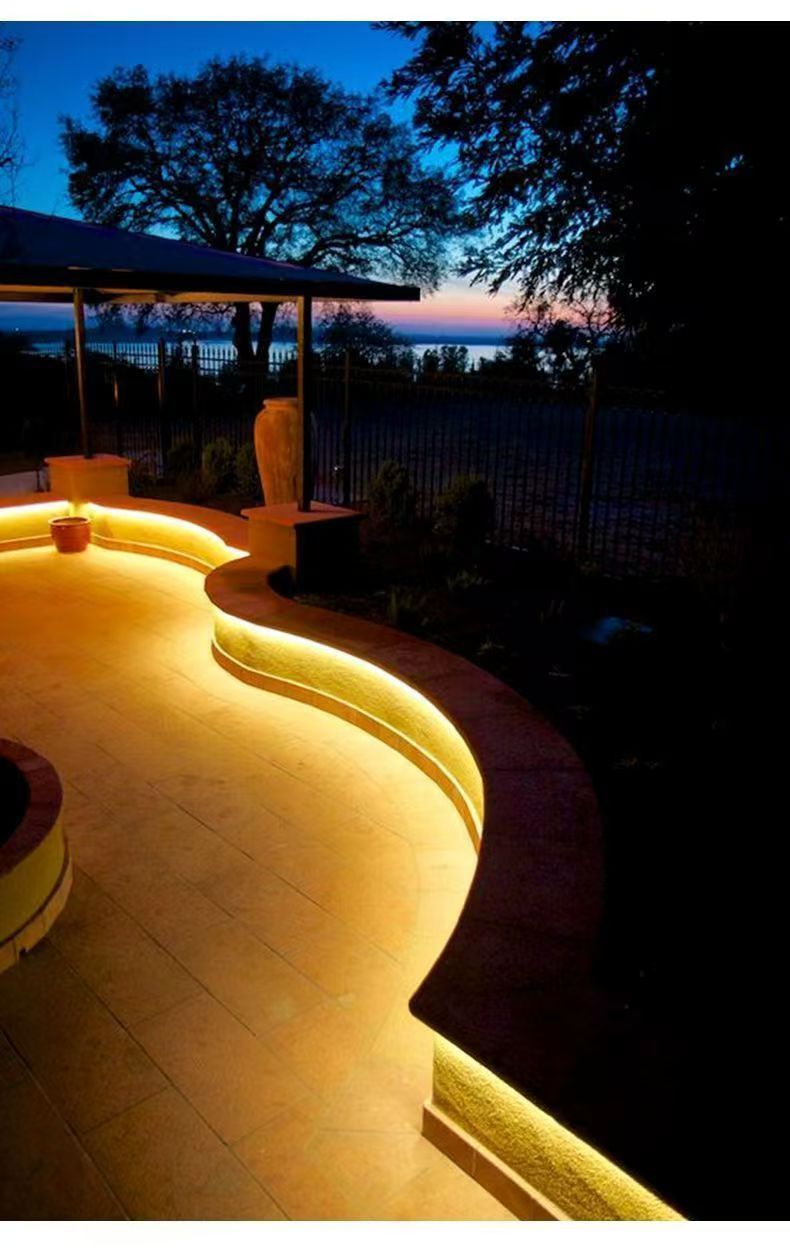 新款太阳能COB灯带户外防水超亮庭院阳台花园氛围灯别墅屋檐灯条详情39