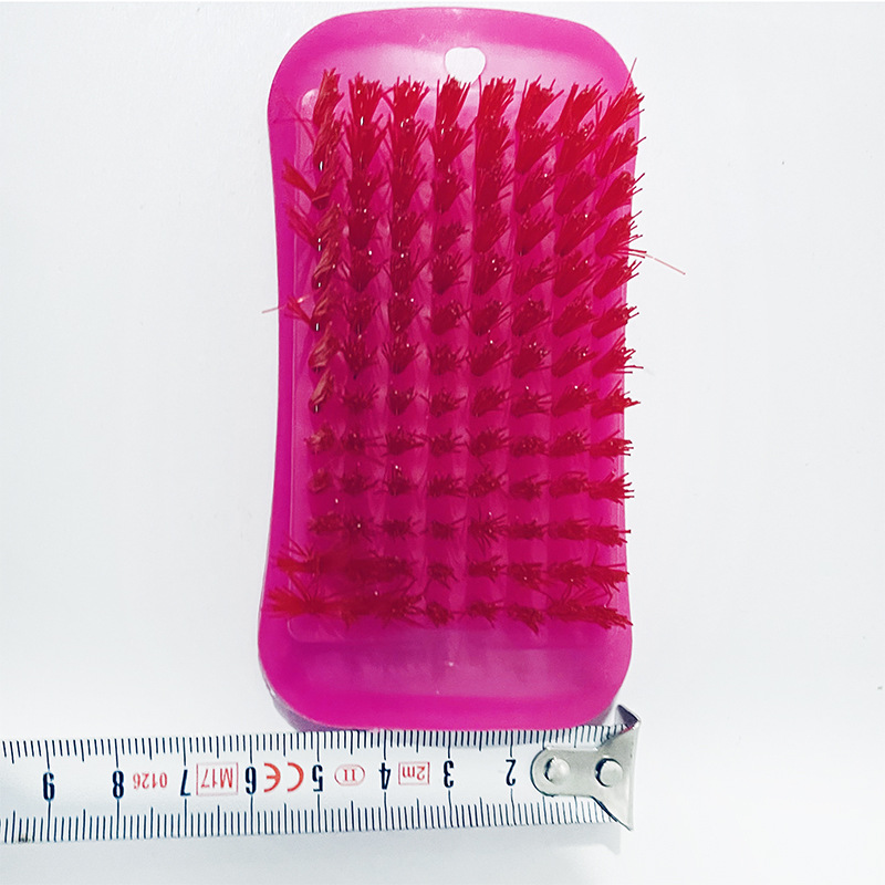 【3-6区】3330方刷 500/件 新款方刷糖果色透明色方刷洗衣刷家用鞋刷刷子塑料刷1元货源批发详情2