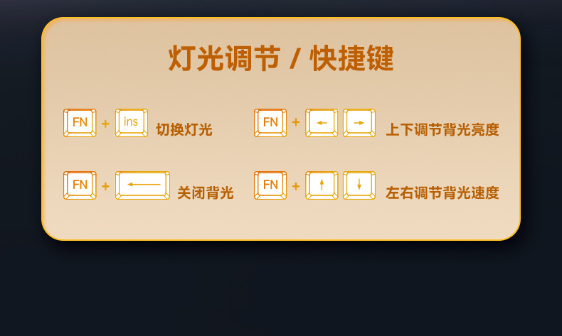 Wolf Path L98 Wired RGB high appearance level three-mode keyboard for competitive gaming, office typing, wireless membrane silent keyboard pic 21