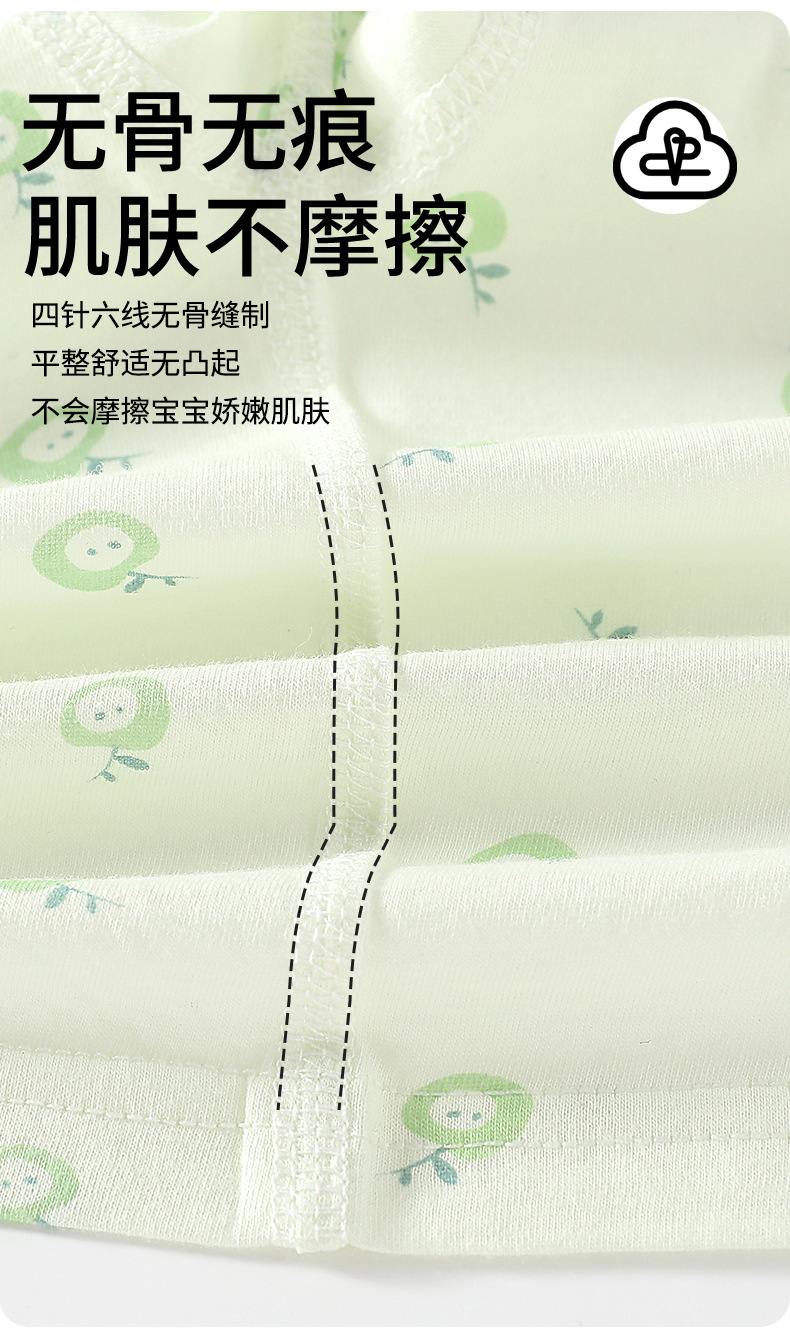 儿童睡衣夏季a类棉婴儿空调服1岁宝宝分体衣服家居服套装安阳童装详情6