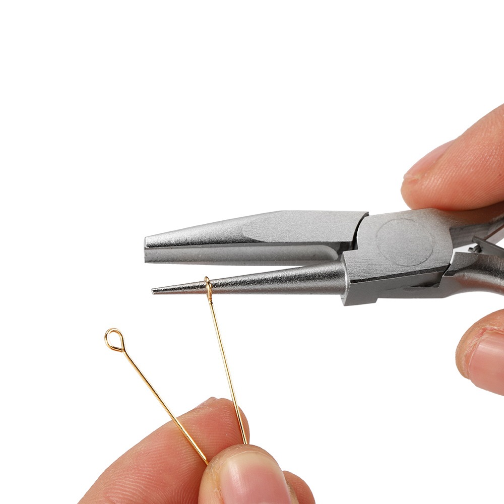 55# steel hand pliers, jewelry pliers, 5-inch mini pliers, chromium-vanadium steel stainless pointed pliers, jewelry tool pliers pic 29