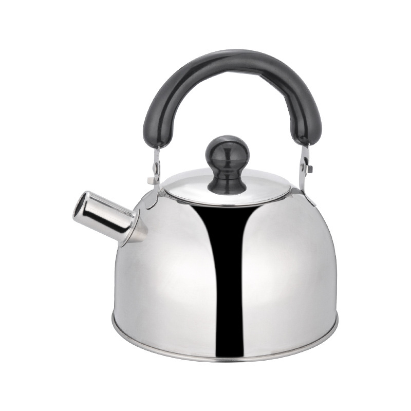 Non-magnetic stainless steel flat-bottomed kettle, 1L boiling kettle, sounding kettle, hemispherical kettle, household kettle, stainless steel boiling kettle pic 3