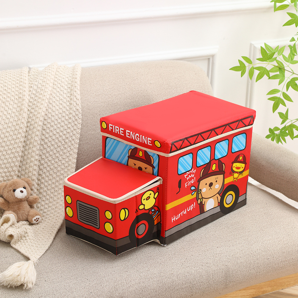 Roller skate storage box, car storage stool, shoe-changing stool, cartoon toy storage and organization box, storage box manufacturer wholesale pic 7