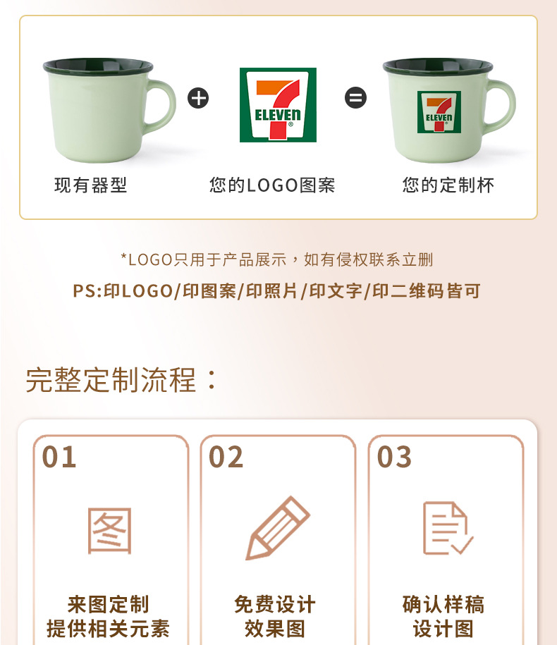 陶瓷早餐杯家用马克杯牛奶杯情侣杯红网可爱高颜值马卡龙水杯定制详情5