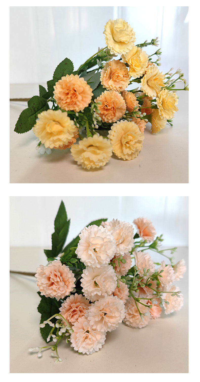 厂家定制丁香仿真花5叉20花小丁香婚庆家居花装饰假花摄影道具花详情12