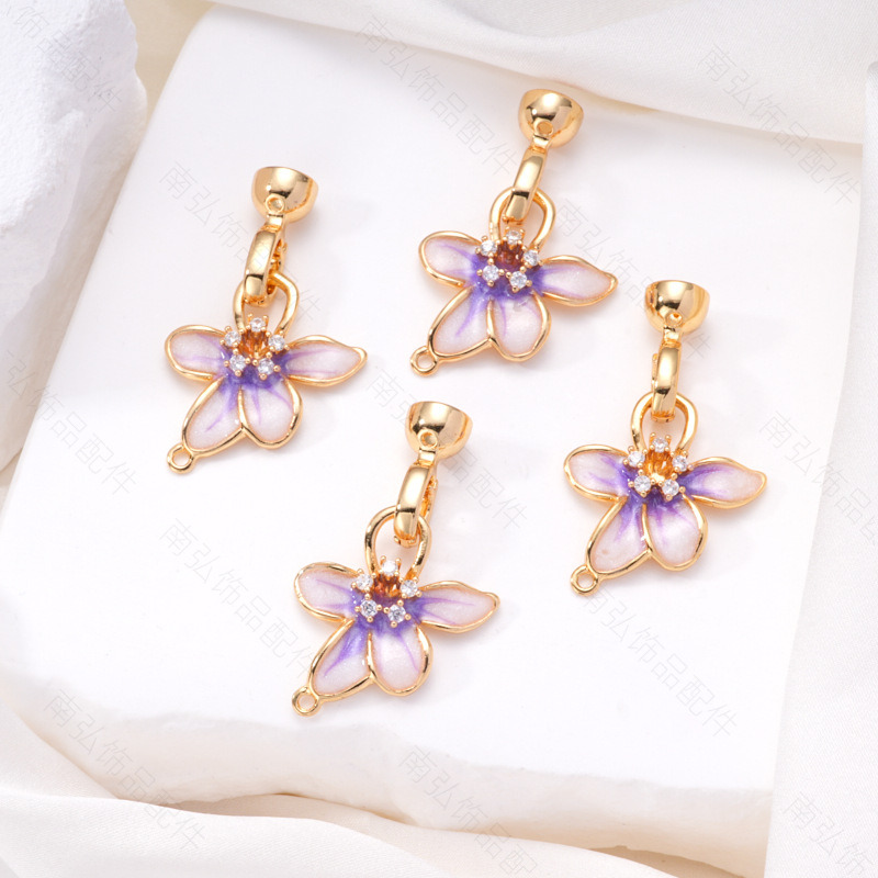 Pearl necklace, horn buckle, universal buckle, end buckle, hug buckle, bracelet connecting buckle, sweater chain, lap buckle, diy accessories pic 16