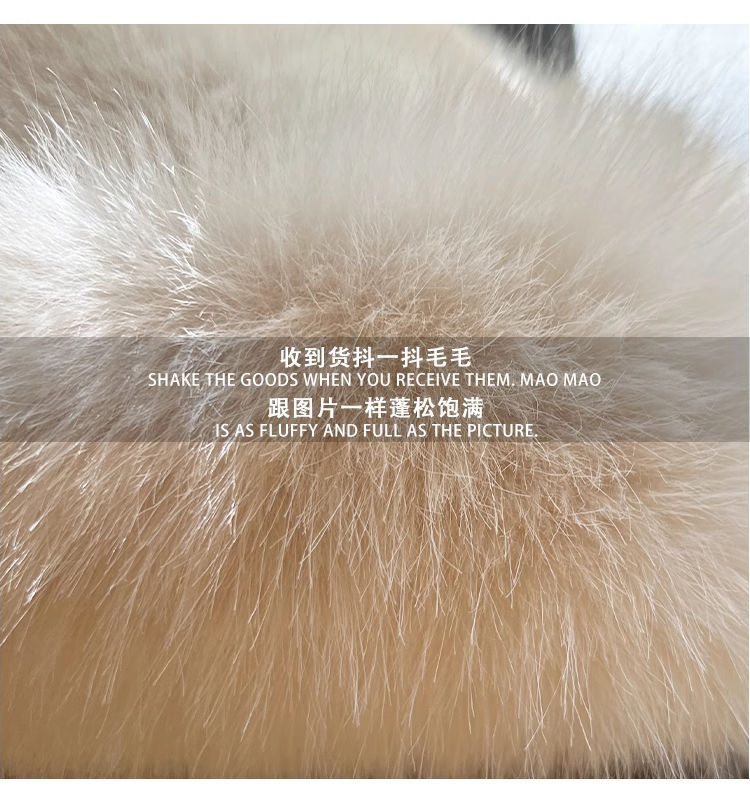 跨境毛绒新款蒙古帽子秋冬防寒保暖加厚盆帽冬季护耳狐狸毛渔夫帽详情6