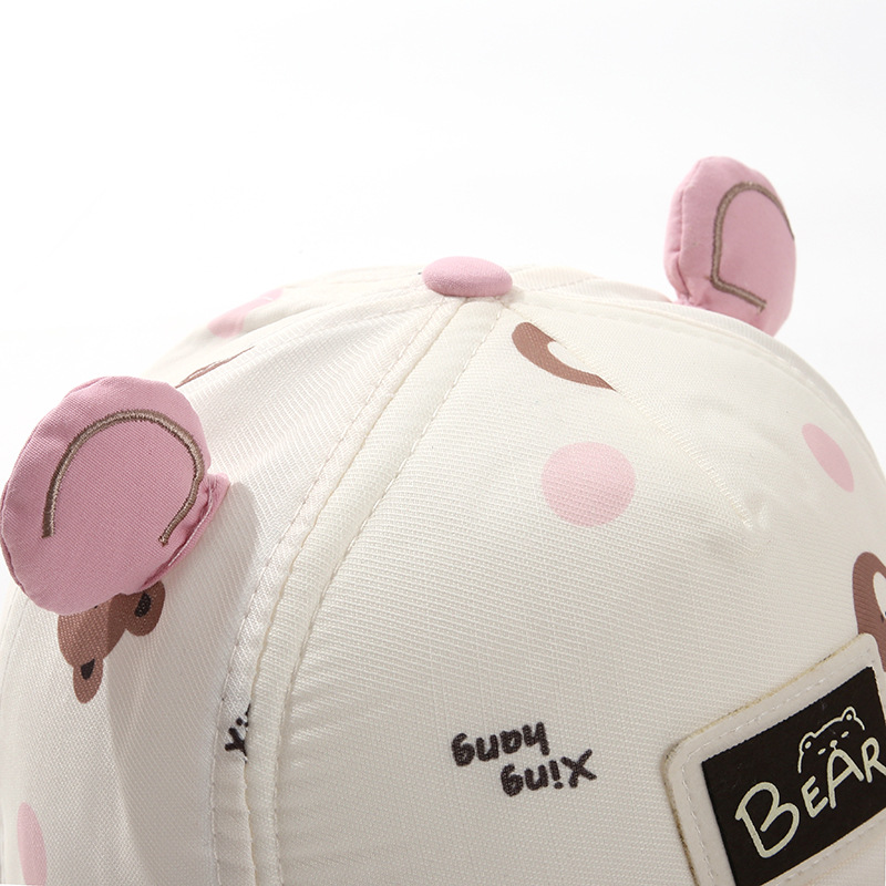 婴儿帽子秋冬可爱超萌韩版洋气男女宝宝鸭舌帽棒球帽百搭小童春秋详情12